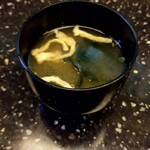 海鮮割烹 魚元 - 味噌汁