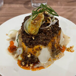 麺処 ほん田 - 「担々豆腐」350円