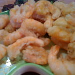 篠亭 - えびの唐揚げアップ