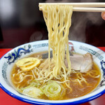 だるま軒 - ・醤油ラーメン　750円