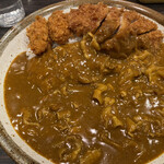 CoCo壱番屋 - 豚しゃぶカレーにヒレカツ、カキフライ