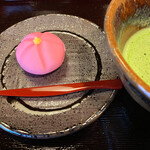 加賀藩御用菓子司 森八 - 抹茶セット。