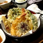 花しずく - 天ぷら盛合せ1,400円