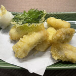 食彩厨房 甚兵衛 - 穴子天ぷら