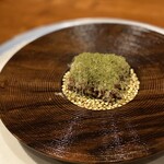 レストラン ナズ - デンマークのルブロとラクト発酵わさびたん黒和牛タルタル