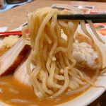 Akaboshi Sengyoten - 麺のアップです。（2022.1 byジプシーくん）