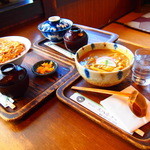 三八屋 - 2人で3品だと物凄いボリュームです！