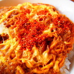 三八屋 - 一味がないので七味をたくさんかけます