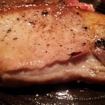 黒豚ステーキアップ