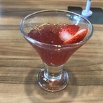 ガスト - 料理写真:苺ゼリー