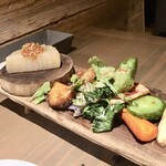 166624246 - 季節の野菜の鉄板焼き＆ビュッフェ1,200円