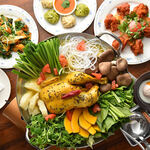 【ランチ限定価格】★躯に美味しい美肌鍋★ヒマラヤ鍋コース全7品（室料込み）