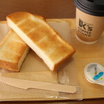 K’S Coffee Stand - モーニングセット　お好きなドリンクに＋150円