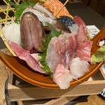 魚としゃり 澄川店 - 刺身２人前盛り合わせ