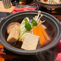 すき焼き 牛しゃぶ 松重 - 