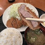 とんかつ かつき - ヒレカツそのままリフトアップ