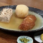 大八 - 焼き豆腐、じゃがいも、ごぼてん