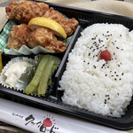 ランチハウスクックロード - 料理写真:唐揚げ弁当。揚げたて熱々