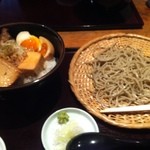 そば 三休 - 鴨豆腐丼セット？？？