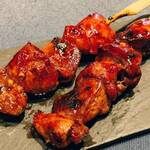 Liver skewers (2 pieces)