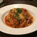 すず風カフェ - ベコントマトパスタ