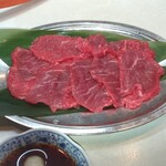 焼肉　カワシマ - 肉刺です☆　2022-0115訪問