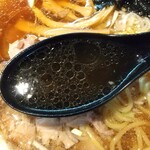 中華そば えもと - スープの感じ