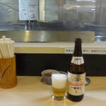 串ぎく - 中瓶ビール