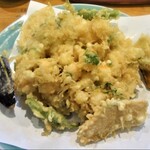 光村 - かき揚げ二人前