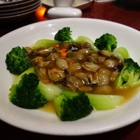 萬珍樓 本店 - ふくろ茸と野菜のオイスターソース