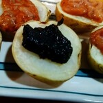 菊乃家本店 - じゃが芋とのり佃煮(たぶん)