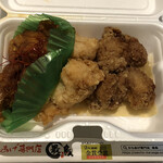 最鳥 - 醤油、旨塩（むね肉）、ピリ辛は各1個106円、各2個