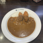 CoCo壱番屋 - ポークカレー（10辛、200グラム）＋カキフライ２個