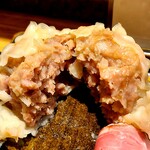 中華蕎麦 とみ田 - 焼売の中身