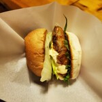 酒肴 新屋敷 - アジフライバーガー