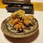 酒肴 新屋敷 - ふきのとうの揚げ物