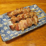 鳥料理もりや - やきとり（480円） 2012/11