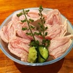 鳥料理もりや - 鳥洗い（800円） 2012/11
