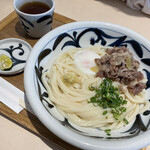 讃岐うどん みやの家 - 肉玉ぶっかけ〜¥970