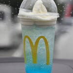 マクドナルド - マックフロートブルーハワイ