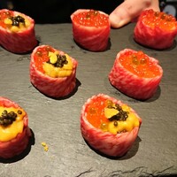鉄板焼 Baknos - 肉、雲丹、いくら、キャビア、トリュフ？の幸せの極み❤️