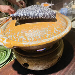 Ika No Sumi - 佐渡コシヒカリの釜戸炊き銅鍋御飯の銅鍋