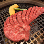 板前焼肉 一牛 - 名物すだれステーキ