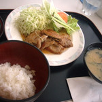 レストラン　ル・シェール - 豚生姜焼き定食