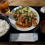 肉系居酒屋 肉十八番屋 - ・「豚ロースグリル ～ジンジャーソース～(¥880)」