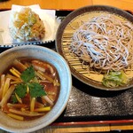 和食れすとらん天狗 - 鴨汁せいろ蕎麦  ¥750（税別）