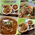 スプーンソング - チェティナードチキンカレーとチキンビリヤニセット