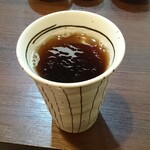 蕎麦見世のあみ - ウーロン茶