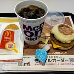 マクドナルド - ソーセージマフィンセット　2022/01/17