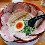 俺のラーメン あっぱれ屋 - 濁とろ塩チャーシューメン